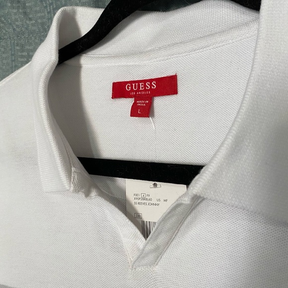 GUESS Factory Reeves Johnny Color-Block Polo - Picture 4 of 4